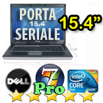 Notebook Dell Latitude D830 Core2Duo T7250 2.0GHz 2048Mb 80Gb 15.4W SERIALE COMBO +KIT Windows 7 Professional
(1270313931)