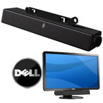 Barra con Casse Altoparlanti Audio per Monitor Dell AX510 UltraSharp Sound Bar con cavo audio
(1333405551)