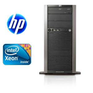 Server HP ProLiant ML110 G5 Xeon 3065 2.33GHz 4Gb Ram 320Gb DVD 444810-421