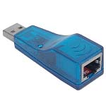 Adattatore USB a Ethernet per PC e Notebook [Nuovo]