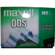 2x Cassette pulisci testine Maxell per DDS 4mm