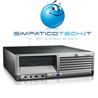 PC Desktop HP DC7100 P4 3Ghz 512Mb 40Gb CD XPPro [Senza Sistema Operativo] 