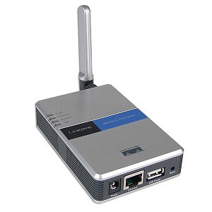 Linksys WPS54G-RM 802.11g Wireless Print Server