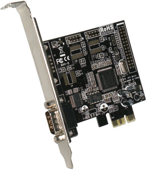 Adattatore PCI-Express a porta Seriale RS232 nuovo
