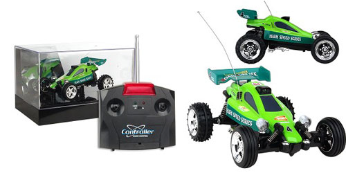 Kart da Corsa Mini Buggy con Luci - 49MHz - Verde