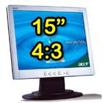 Acer AL1521 Monitor LCD 15