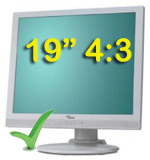 FSC ScenicView A19-2A TCO 03 Monitor LCD 19