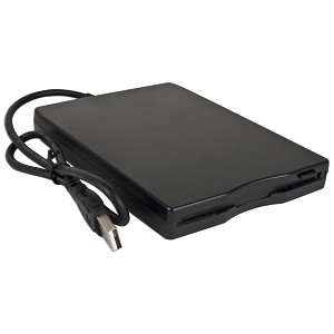 prezzo Floppy drive 1.44 Esterno USB Black in offerta su prezzi in promozione