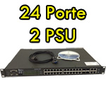 Switch IERU DM SWITCH 3000 24 Porte Fast Ethernet e 4 Combo Gigabit 2 Alimentatori NUOVO
