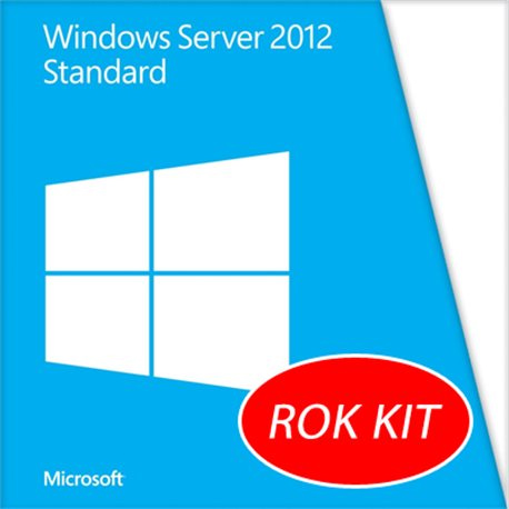 Windows Server 2012 Standard per SERVER IBM LENOVO Rok Kit 2CPU/2VM
