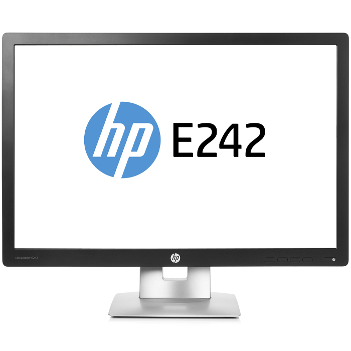 Monitor HP EliteDisplay E242 24 Pollici 1920x1200 USB VGA HDMI DP Black Silver