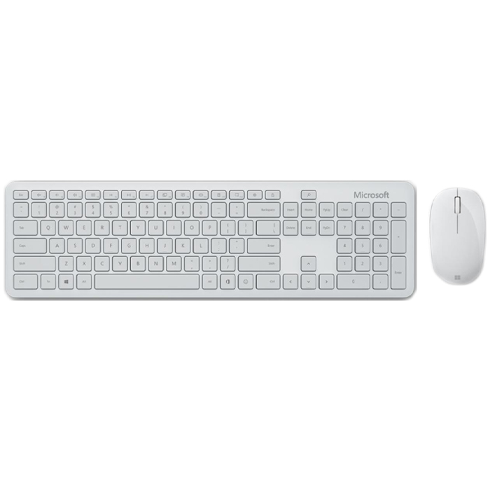 Kit Tastiera e Mouse Microsoft Desktop Bluetooth QHG-00040 QWERTY Italiano Bianco [NUOVO]
