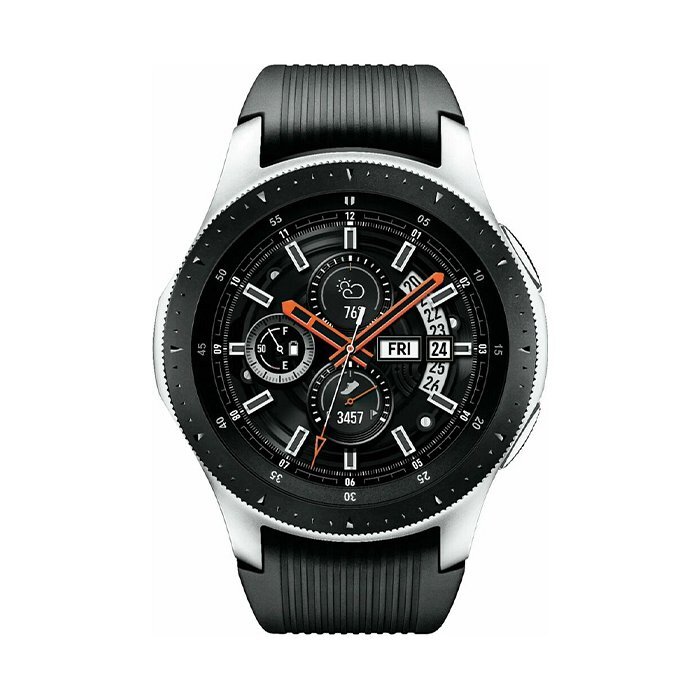 Smartwatch Samsung Galaxy SM-R800 46mm 2018 WiFi GPS Silver - Black Strap [Grade B]