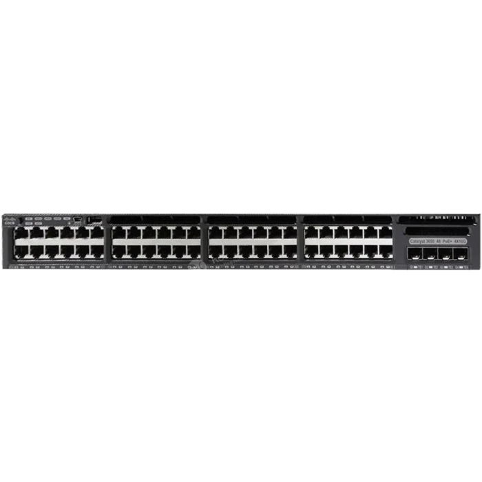 Cisco Catalyst 36650 2x10G 48 Port Gigabit Switch - WS-C3650-48PD