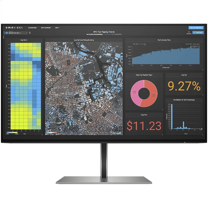 Monitor HP Z24f G3 24 Pollici 1920x1080 Full-HD USB HDMI DP Gray