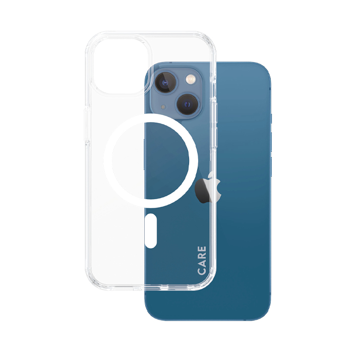 Cover PanzerGlass trasparente Urban Combat White MagSafe Apple iPhone 13 | 14 [5715685011443]