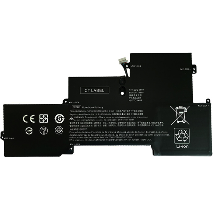 Batteria HP HSTNN-DB6M Nuova Compatibile per 1020/1030 G1 7.6V 4747mAh
