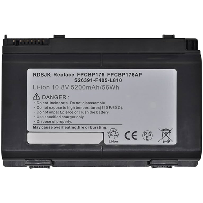 Batteria Fujitsu FPCBP176 Nuova Compatibile per Fujitsu LifeBook E8410 10.8V 4400mAh