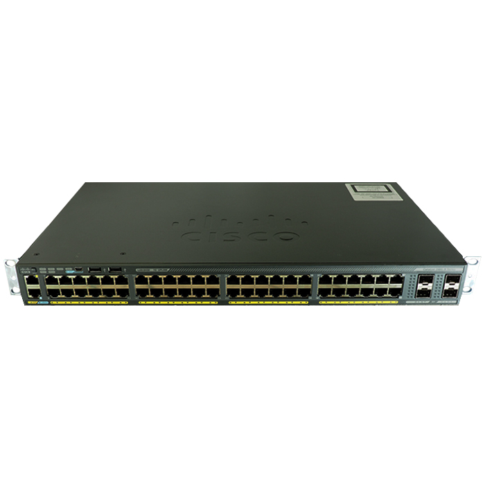 Cisco Catalyst WS-C2960X V02 switch di rete Gestito L2 Gigabit Ethernet (10/100/1000) 1U Nero