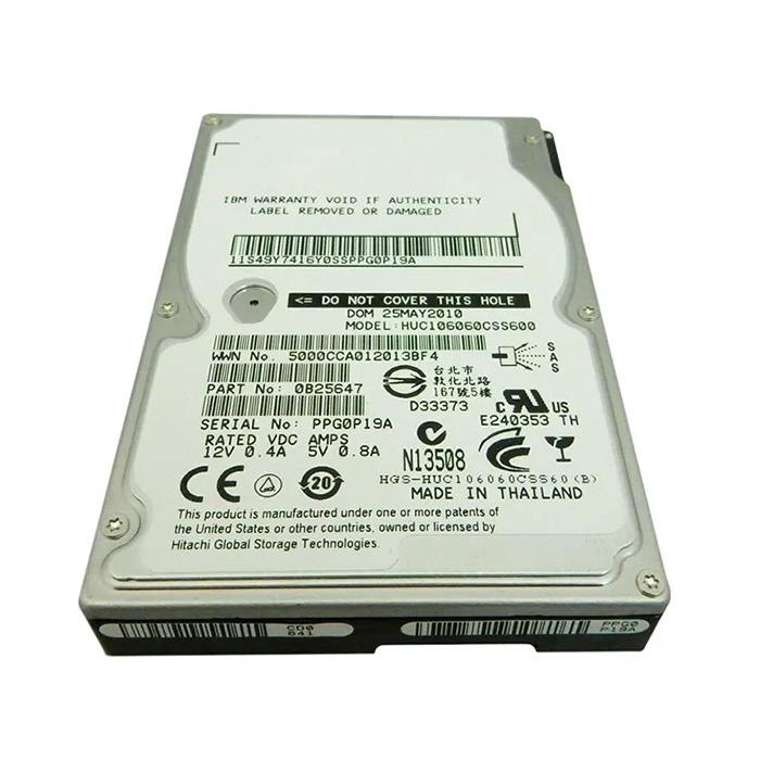 Hard Drive IBM 0B25647 600GB 10K RPM SAS 64MB Cache 6.0Gbps SAS 2.5