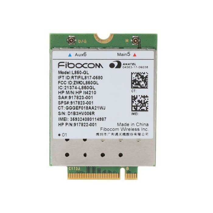 Scheda 4G LTE per HP Fibocom LT4210 wireless 917823-001 modulo mobile
