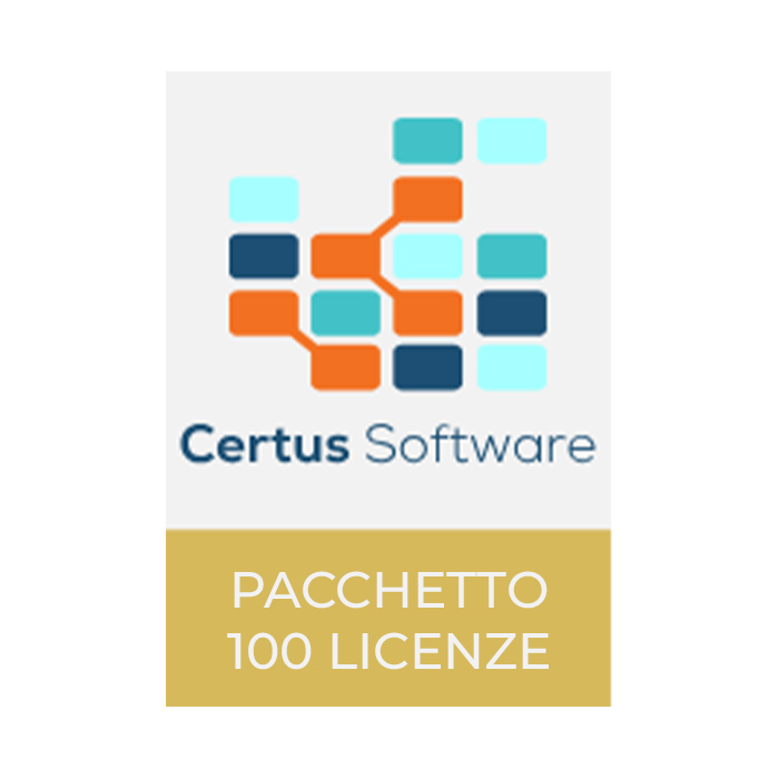 Certus Erasure – Cancellazione dati certificata - Pacchetto 100 Licenze