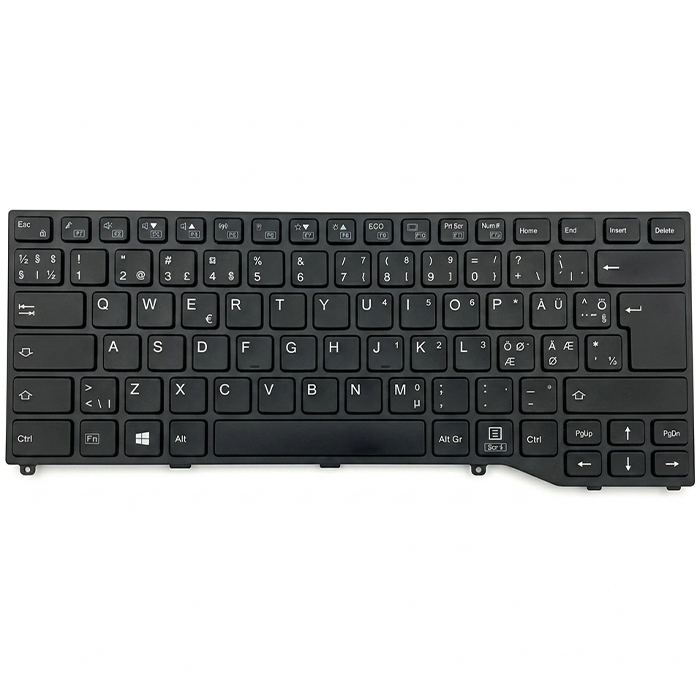 Tastiera QWERTY per Fujitsu LifeBook U7410 Series P/N CP724744-05 Originale