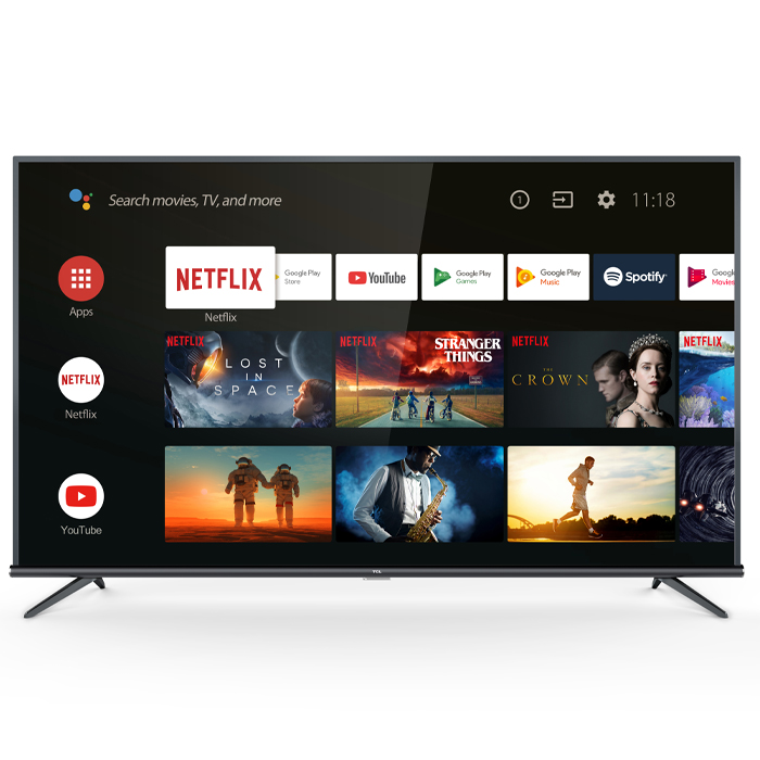 TV TCL 55EP660 55 Pollici 3840x2160 4K UHD Smart TV LCD DVB-T2 Black
