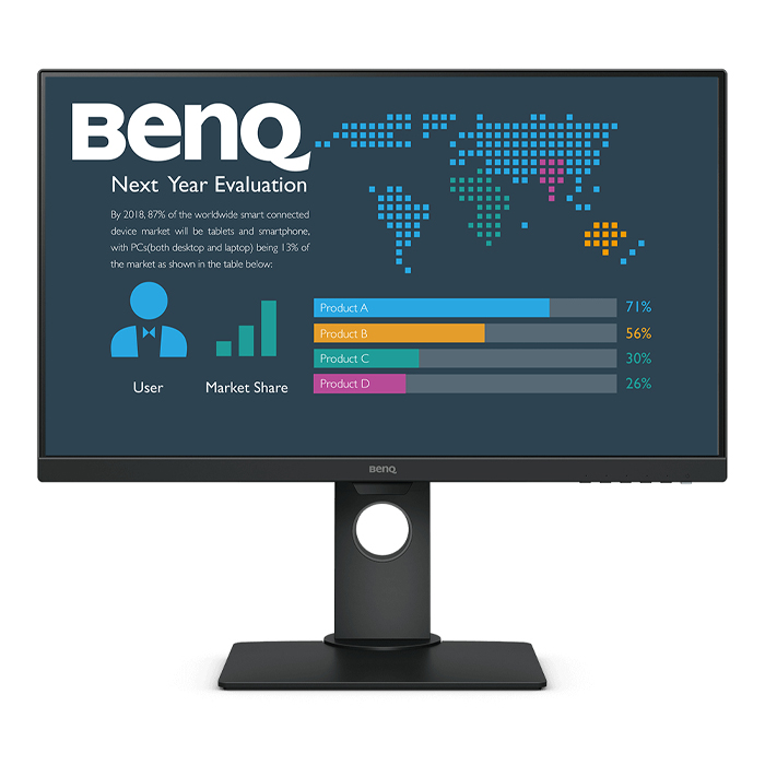 Monitor BenQ BL2780T 27 Pollici 1920x1080 Full-HD VGA HDMI DisplayPort Black