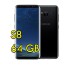 Smartphone Samsung Galaxy S8 SM-G950J SCV36 5.8' FHD 4G 64Gb 12MP Black LINGUA ITALIANA [Versione Giapponese]