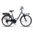 Vivobike CITY BIKE M-VM2622 250 Watt 80 Km Autonomia LED Gray Acciaio [NUOVO]