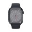 Smartwatch Apple Watch Series 8 GPS (A2771) Aluminium 45mm 32GB OLED Touchscreen Midnight [Grade C+]