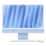 Apple iMac 2023 Z195000J8 23.5' Apple M3 16GB 256GB SSD CPU 8‑core GPU 8‑core 2 Thunderbolt 4 USB Blue MacOS
