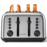 Buydeem Buydeem DT640E Tostapane Elettrico 900W 4 fessure 3,6 cm