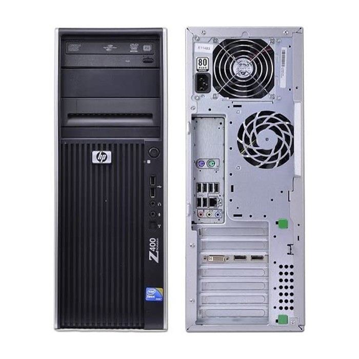 Workstation HP Z400 Xeon W3503 2.8GHz 16Gb Ram 1Tb DVD-RW NVIDIA QUADRO 2000 1Gb Windows 10 Professional