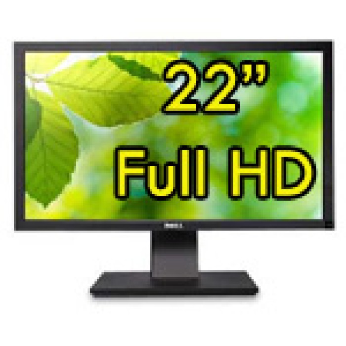 Monitor 22 Pollici DELL Professional P2211H 1920x1080 VGA DVI USB Full HD PIVOT Black