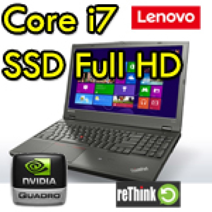 Workstation Lenovo ThinkPad W540 Core i7-4800MQ 4Gb 256Gb SSD 15.6' FHD Quadro K1100M 2Gb Windows 10 Pro 3Y 