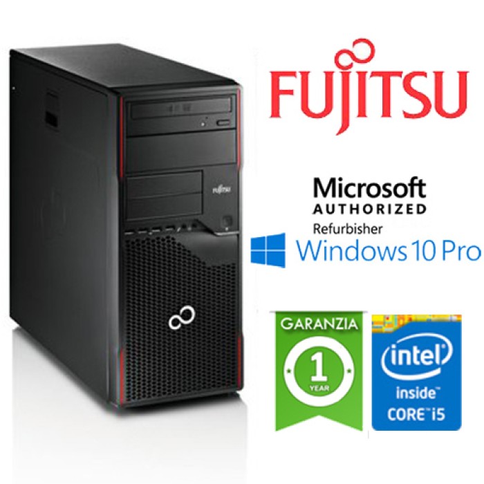 PC Fujitsu ESPRIMO P900 Core i5-2400 3.1GHz 4Gb 500Gb DVD-RW Windows 10 Professional TOWER