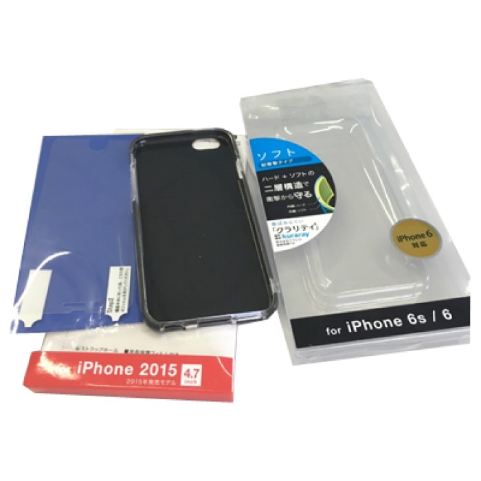 Custodia COVER per iPhone 6 e 6S iBuffalo + Protezione Schermo 