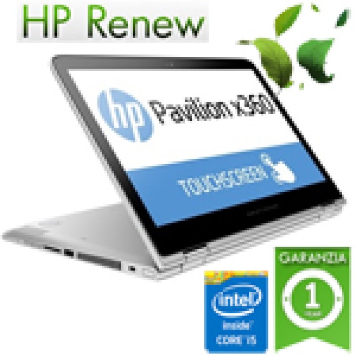 Notebook HP Pavilion x360 13-s110nl Core i5-6200U 4Gb 500Gb 13.3' LED HD TouchScreen Windows 10 T9P01EA 1Y 