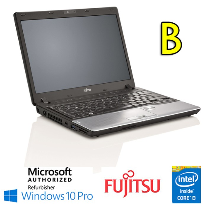 Notebook Fujitsu Lifebook P702 Core i3-3120M 2.5GHz 4Gb 128Gb 12.1' Webcam Windows 10 Professional [Grade B]
