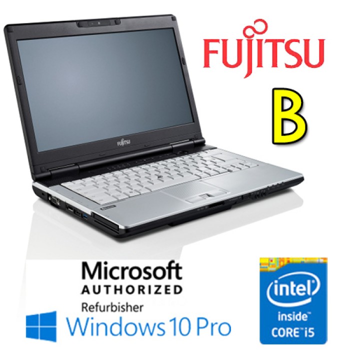 Notebook Fujitsu Lifebook S781 Core i5-2450M 4Gb Ram 320Gb DVD-RW 14' Windows 10 Professional [Grade B]