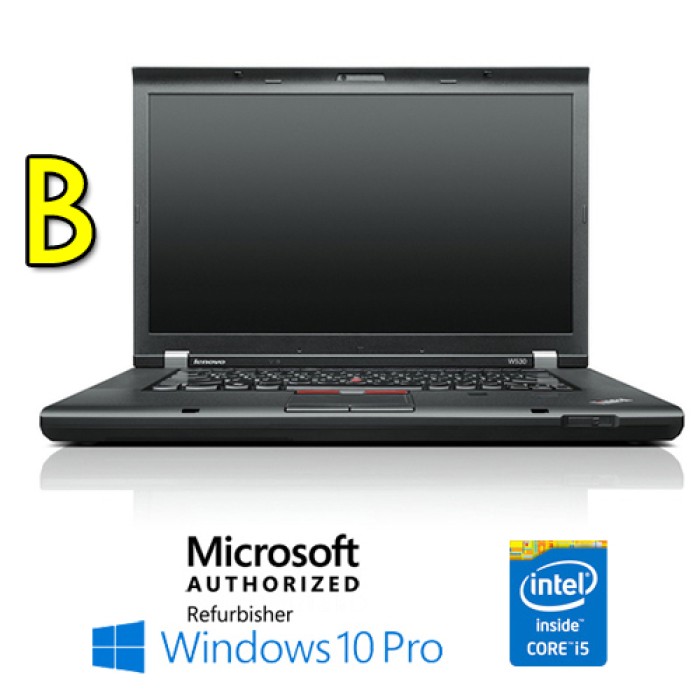 Notebook Lenovo Thinkpad T530 i5-3320M 8Gb Ram 320Gb DVD-RW 15.6' Windows 10 Professional [GRADE B]