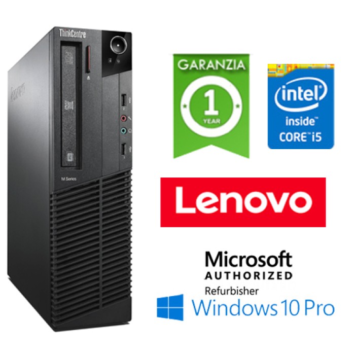 PC Lenovo Thinkcentre M92p SFF Core i5-3550 3.3GHz 8Gb Ram 500Gb DVD-RW Windows 10 Professional