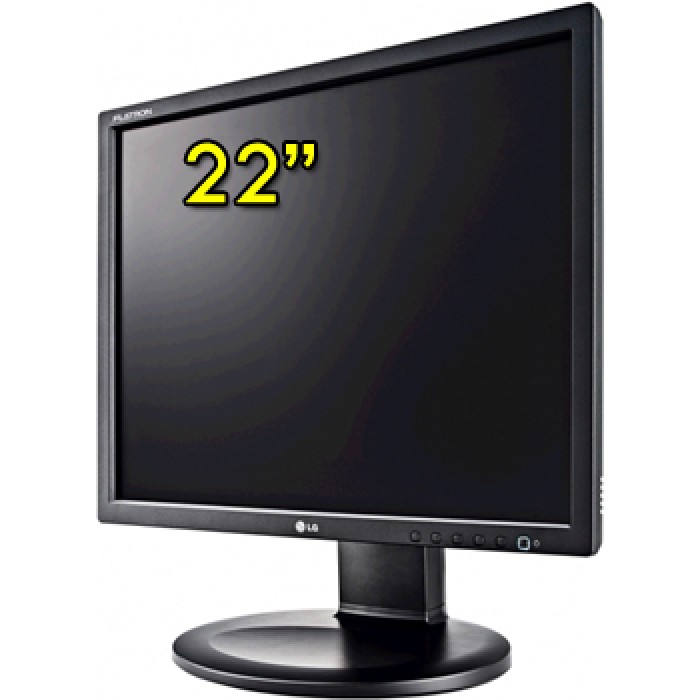 Monitor LCD 22 Pollici LG FLATRON E2210 1680x1050 Black