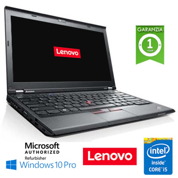 Notebook Lenovo ThinkPad X230 Core i5-3320 2.6GHz 8Gb 320Gb 12.5' Windows 10 Professional