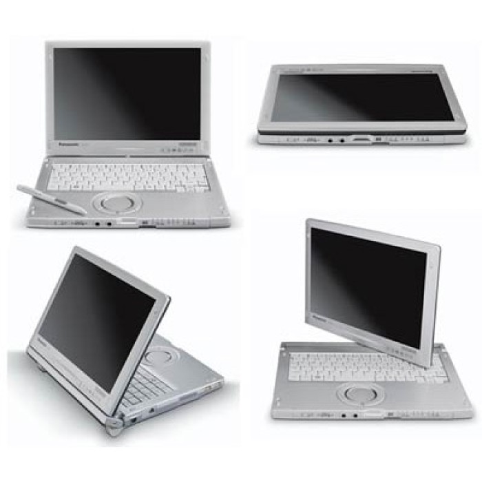 Notebook Panasonic Toughbook CF-C1 Core i5-2520M 4Gb 500Gb 12.1' Touchscreen Windows 10 HOME 