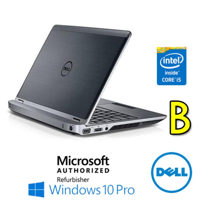 Notebook Dell Latitude E6430 Core i5-3320M 2.7GHz 4Gb Ram 320Gb 14.1' DVD-RW Windows 10 Professional [GRADE B]