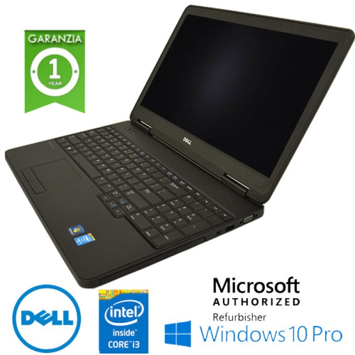 Notebook Dell Latitude E5540 Core i3-4030U 1.9GHz 4Gb Ram 500Gb 15.6' DVD-RW TAST NUM Windows 10 Professional