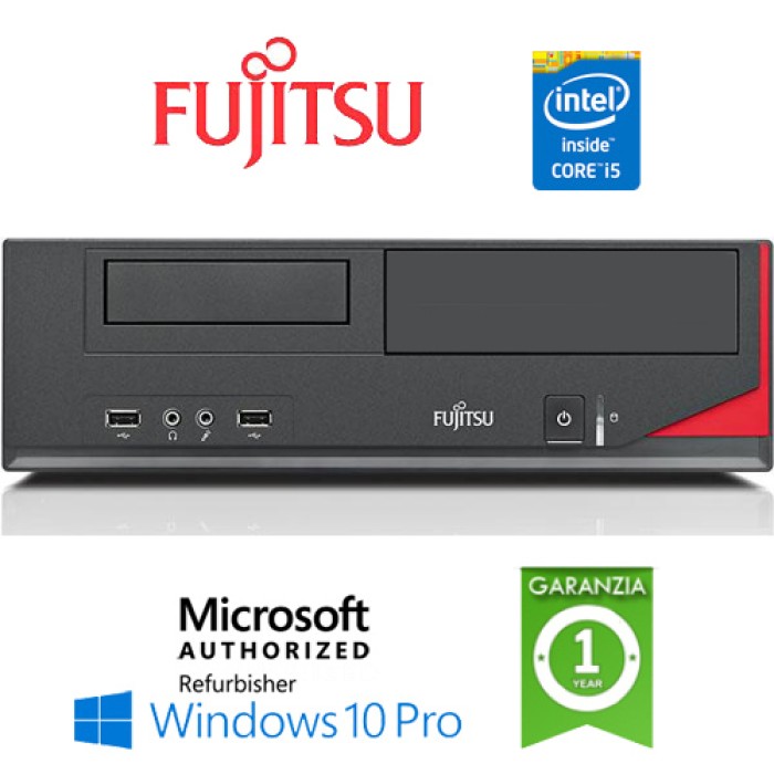 PC Fujitsu Esprimo E520 E85+ Core i5-4440 3.3GHz 4Gb Ram 250Gb noODD Windows 10 Professional